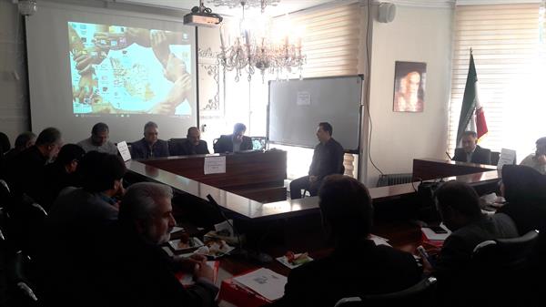برگزاری جلسه ی هماهنگی برای راه اندازی کانون های سلامت محله و خانه ی مشارکت مردم در شهرستان های استان کرمانشاه