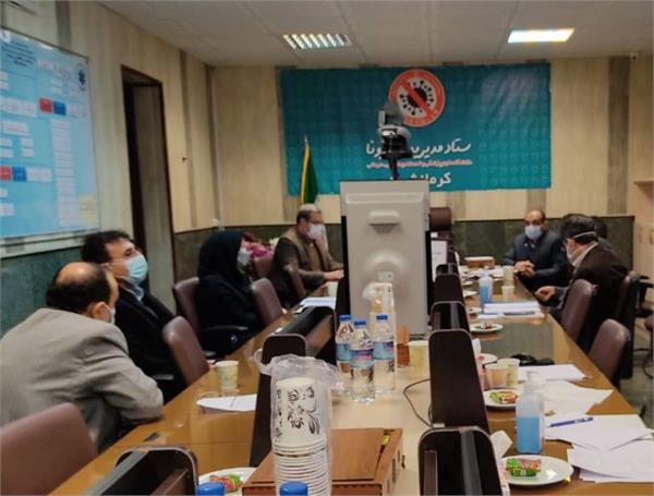 چهارمین نشست کمیته صیانت از حقوق مردم در سلامت و امنیت غذایی استان کرمانشاه برگزارشد